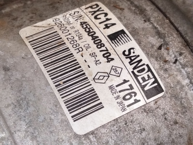 Recambio de compresor aire acondicionado para renault megane iv sport tourer (k9a/m/n_) 1.2 tce 130 (k9mr) referencia OEM IAM 45