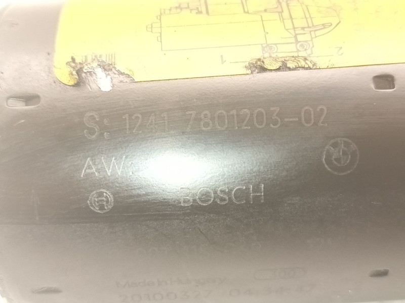 Recambio de motor arranque para bmw x3 (e83) 2.0 d referencia OEM IAM 12417801203  