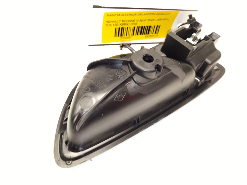 Recambio de maneta interior delantera derecha para renault megane iv sport tourer (k9a/m/n_) 1.2 tce 130 (k9mr) referencia OEM I