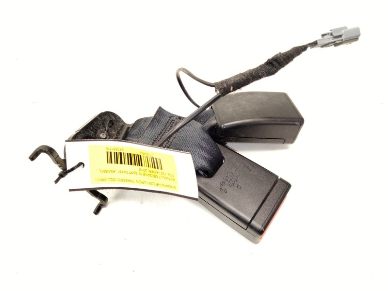 Recambio de enganche cinturon trasero izquierdo para renault megane iv sport tourer (k9a/m/n_) 1.2 tce 130 (k9mr) referencia OEM