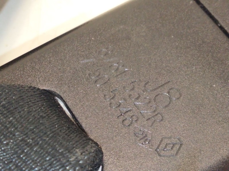 Recambio de enganche cinturon trasero izquierdo para renault megane iv sport tourer (k9a/m/n_) 1.2 tce 130 (k9mr) referencia OEM