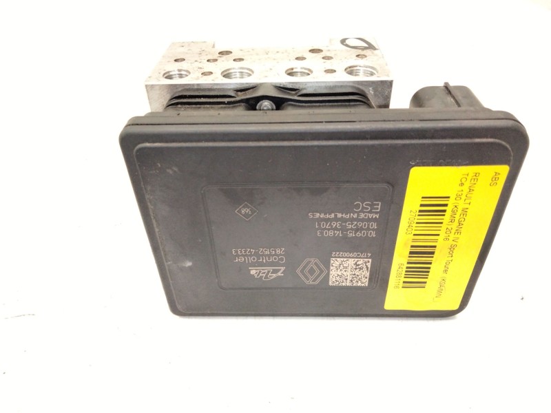 Recambio de abs para renault megane iv sport tourer (k9a/m/n_) 1.2 tce 130 (k9mr) referencia OEM IAM 476607355R  