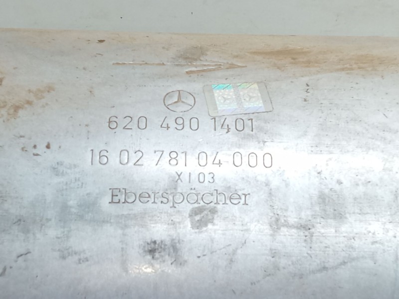Recambio de silenciador trasero para mercedes-benz t2/l caja/chasis l 508 dg (309.400, 309.401, 309.402, 309.403, 309.404,... re