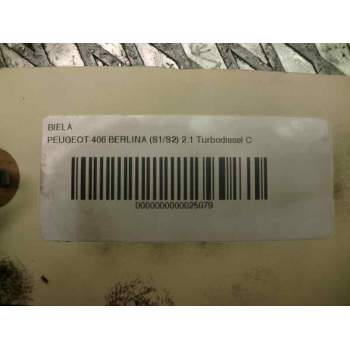 Recambio de biela para peugeot 406 berlina (s1/s2) 2.1 turbodiesel cat referencia OEM IAM   121007