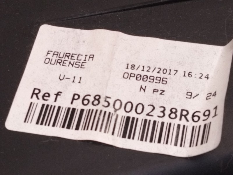 Recambio de guantera para renault megane iv sport tourer (k9a/m/n_) 1.2 tce 130 (k9mr) referencia OEM IAM   