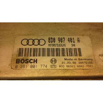 Recambio de centralita motor uce para audi a4 berlina (b5) 2.5 tdi referencia OEM IAM 8D0907401A  0281001774