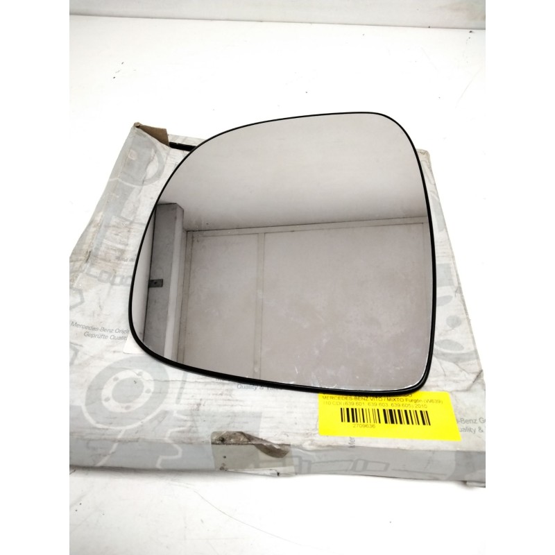 Recambio de cristal retrovisor izquierdo para mercedes-benz vito / mixto furgón (w639) 110 cdi (639.601, 639.603, 639.605) refer