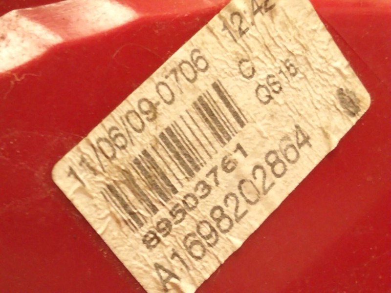 Recambio de piloto trasero derecho para mercedes-benz clase a (w169) a 180 cdi exclusive edition (169.007) referencia OEM IAM A1