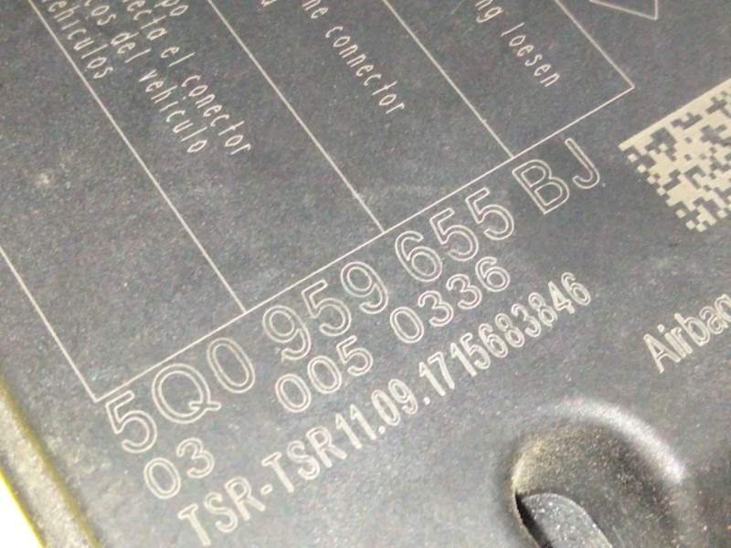 Recambio de kit airbag para volkswagen tiguan (5n_) 2.0 tdi 4motion referencia OEM IAM 5NB857003FFLG  