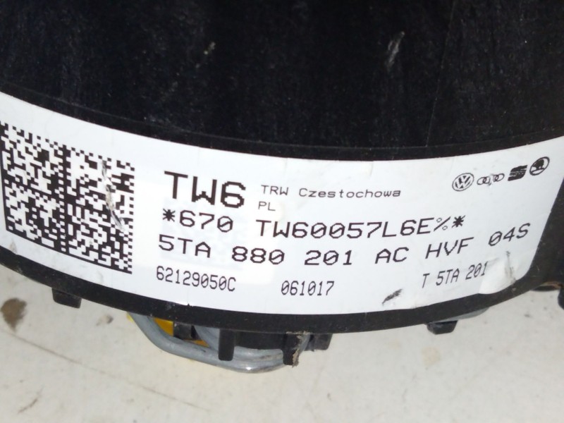 Recambio de kit airbag para volkswagen tiguan (5n_) 2.0 tdi 4motion referencia OEM IAM 5NB857003FFLG  