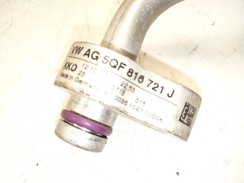Recambio de tubos aire acondicionado para volkswagen tiguan (5n_) 2.0 tdi 4motion referencia OEM IAM 5qf816721j  