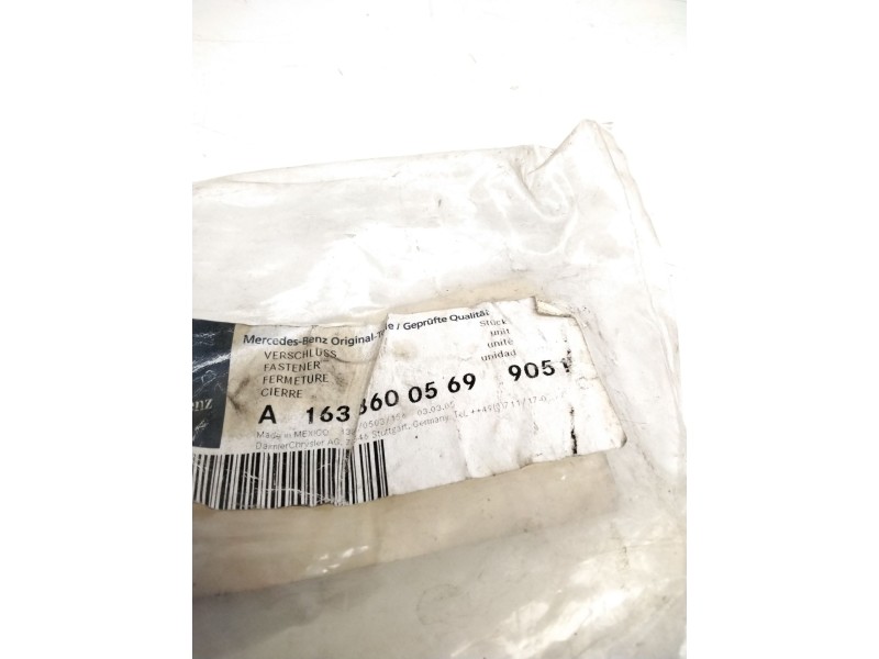 Recambio de enganche cinturon trasero central para mercedes-benz clase m (w163) ml 270 cdi (163.113) referencia OEM IAM 00446636