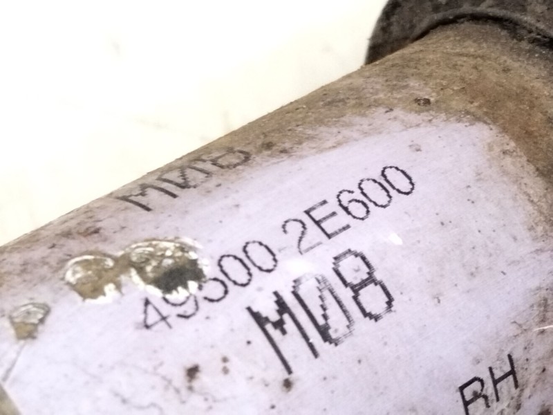 Recambio de transmision delantera derecha para hyundai tucson (jm) 2.0 crdi referencia OEM IAM 495002E600  