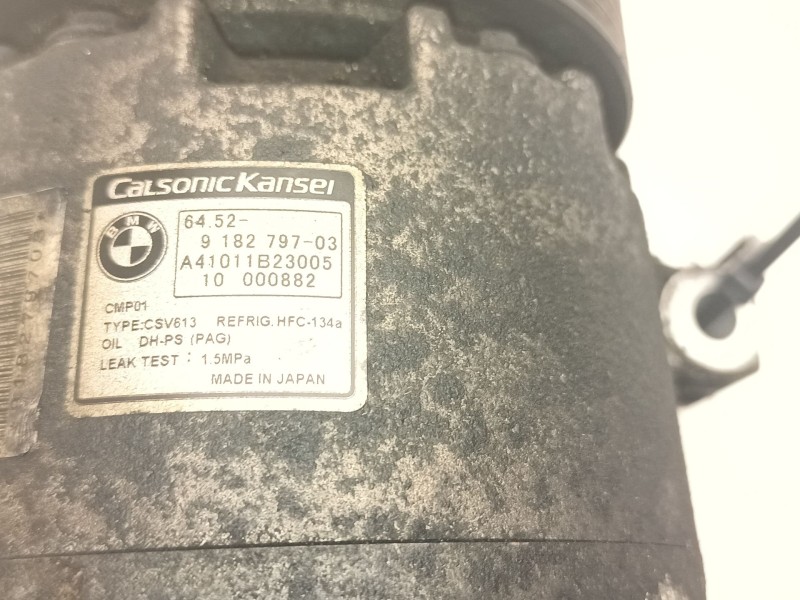 Recambio de compresor aire acondicionado para bmw x3 (e83) 2.0 d referencia OEM IAM 64529182797  