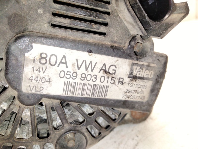 Recambio de alternador para audi a6 c6 (4f2) 3.0 tdi quattro referencia OEM IAM 059903015  