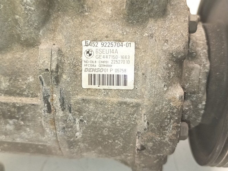 Recambio de compresor aire acondicionado para bmw x3 (f25) xdrive 20 d referencia OEM IAM 64529225704  
