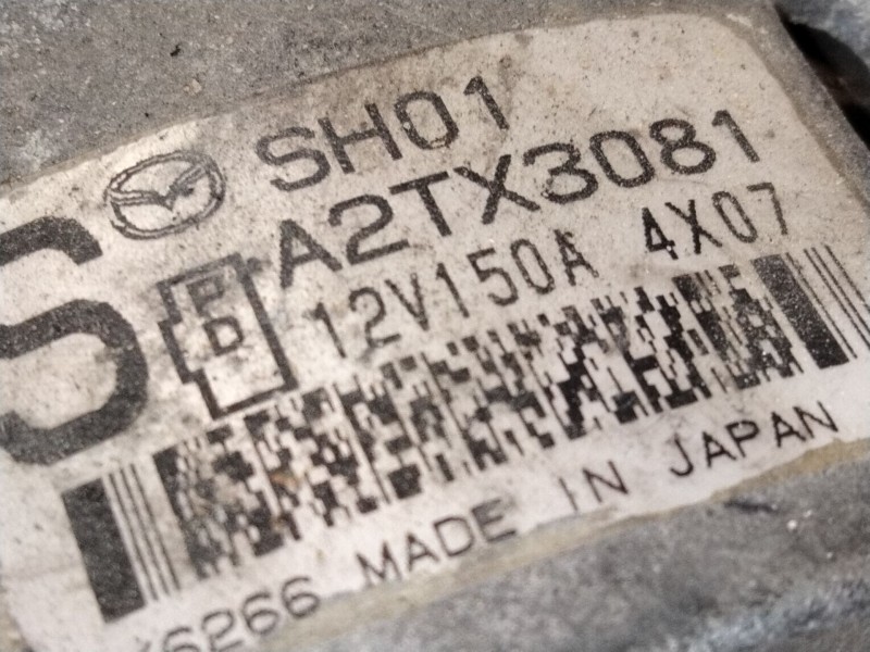 Recambio de alternador para mazda cx-5 (kf) 2.2 d referencia OEM IAM A2TX3081  
