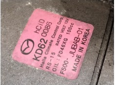 Recambio de compresor aire acondicionado para mazda cx-5 (kf) 2.2 d referencia OEM IAM KD620086   2