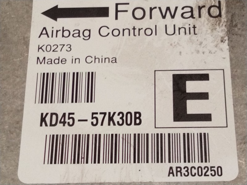Recambio de centralita airbag para mazda cx-5 (kf) 2.2 d referencia OEM IAM KD4557K30B  