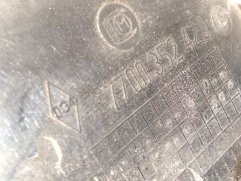 Recambio de maneta exterior derecho puerta lateral corredera para nissan interstar furgón (x70) dci 90 referencia OEM IAM 770035