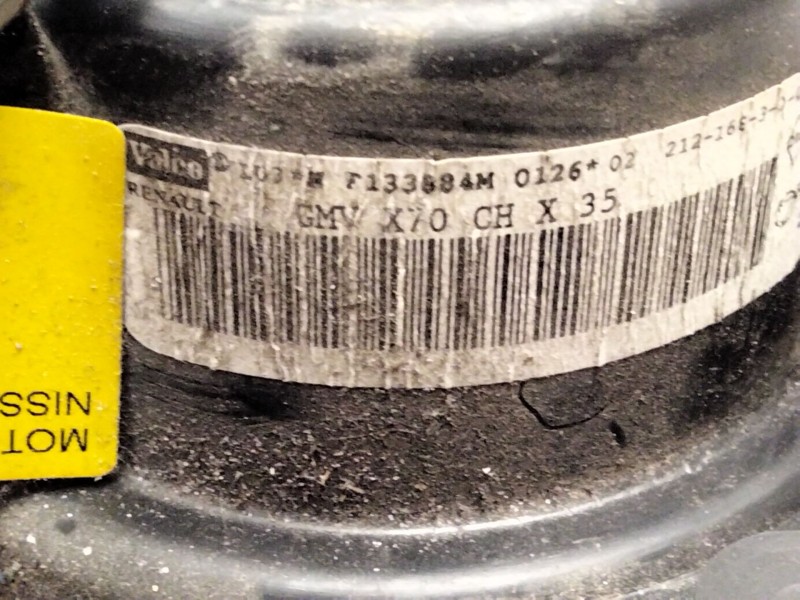 Recambio de motor calefaccion para nissan interstar furgón (x70) dci 90 referencia OEM IAM   