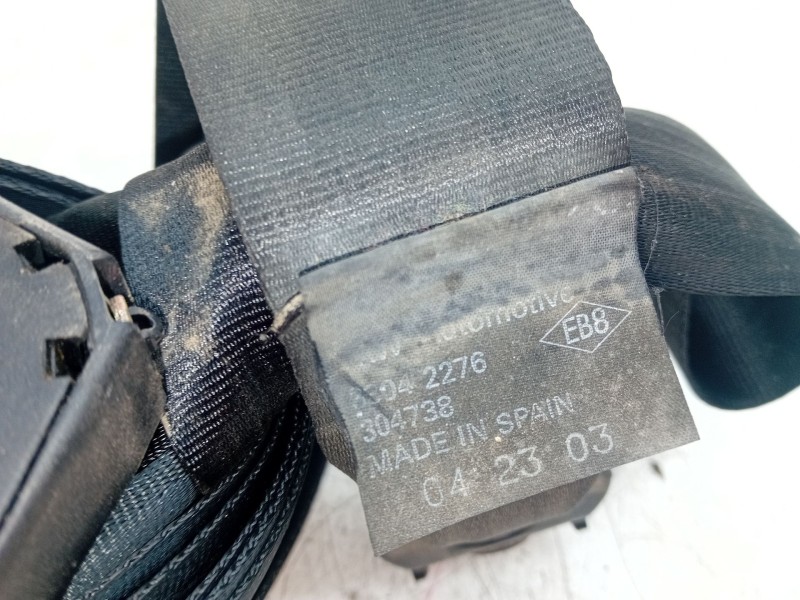 Recambio de cinturon seguridad delantero izquierdo para nissan interstar furgón (x70) dci 90 referencia OEM IAM   