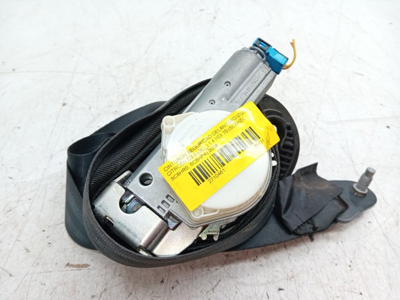 Recambio de cinturon seguridad delantero izquierdo para citroën c3 ii (sc_) 1.4 hdi 70 (sc8hzc, sc8hr0, sc8hp4) referencia OEM I
