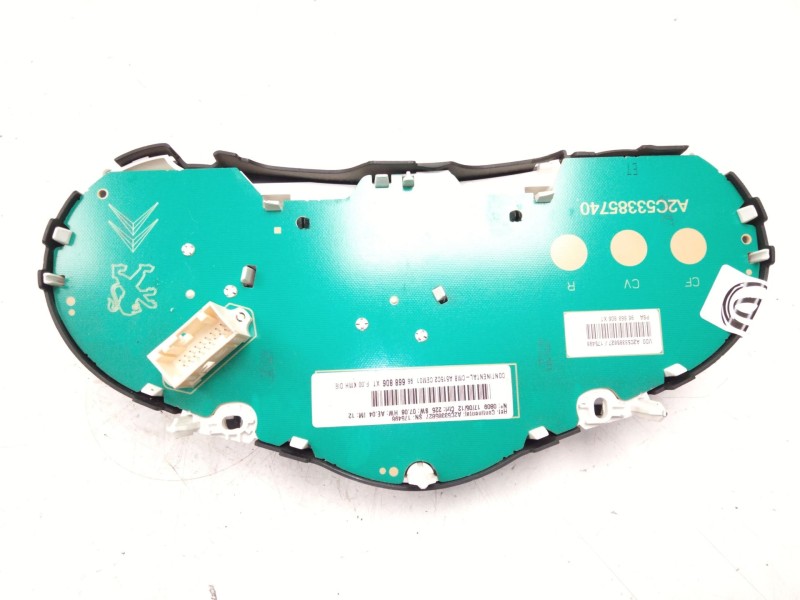 Recambio de cuadro instrumentos para citroën c3 ii (sc_) 1.4 hdi 70 (sc8hzc, sc8hr0, sc8hp4) referencia OEM IAM 96668806  