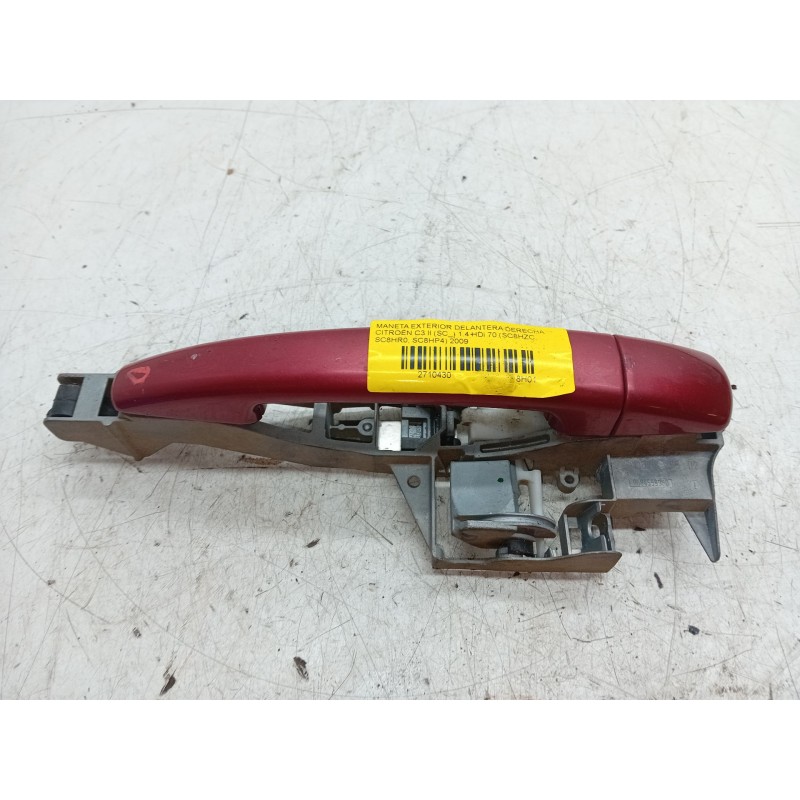 Recambio de maneta exterior delantera derecha para citroën c3 ii (sc_) 1.4 hdi 70 (sc8hzc, sc8hr0, sc8hp4) referencia OEM IAM   