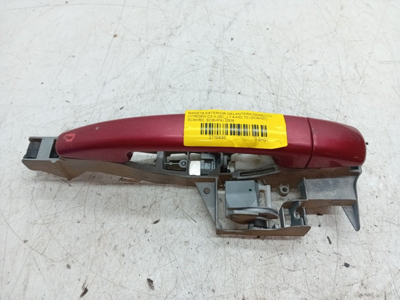 Recambio de maneta exterior delantera derecha para citroën c3 ii (sc_) 1.4 hdi 70 (sc8hzc, sc8hr0, sc8hp4) referencia OEM IAM   