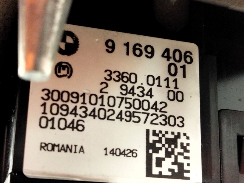 Recambio de mando luces para bmw 3 (e90) 318 d referencia OEM IAM 9169406  