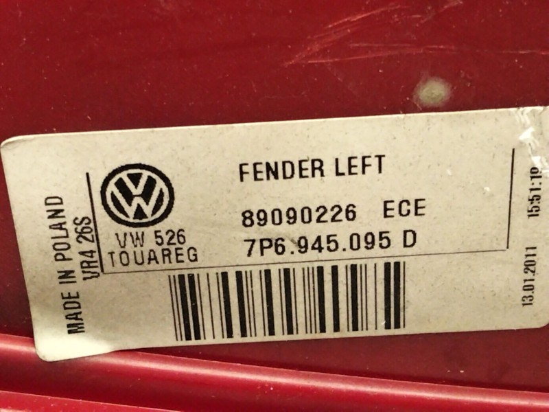 Recambio de piloto trasero izquierdo para volkswagen touareg (7la, 7l6, 7l7) 3.0 v6 tdi referencia OEM IAM 7P6945095  