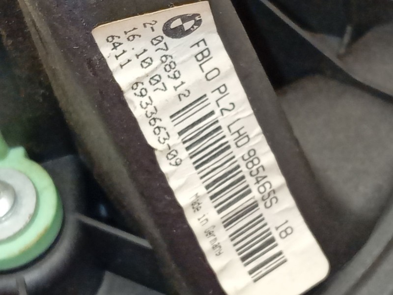 Recambio de motor calefaccion para bmw 3 (e90) 318 d referencia OEM IAM 693366309  