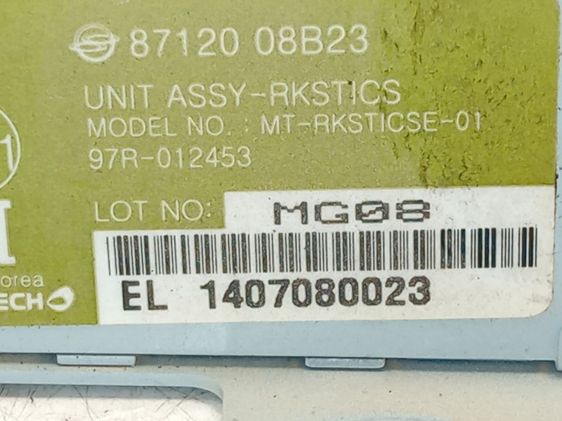 Recambio de modulo electronico para ssangyong rexton w / rexton 2.0 xdi referencia OEM IAM 8712008B23  