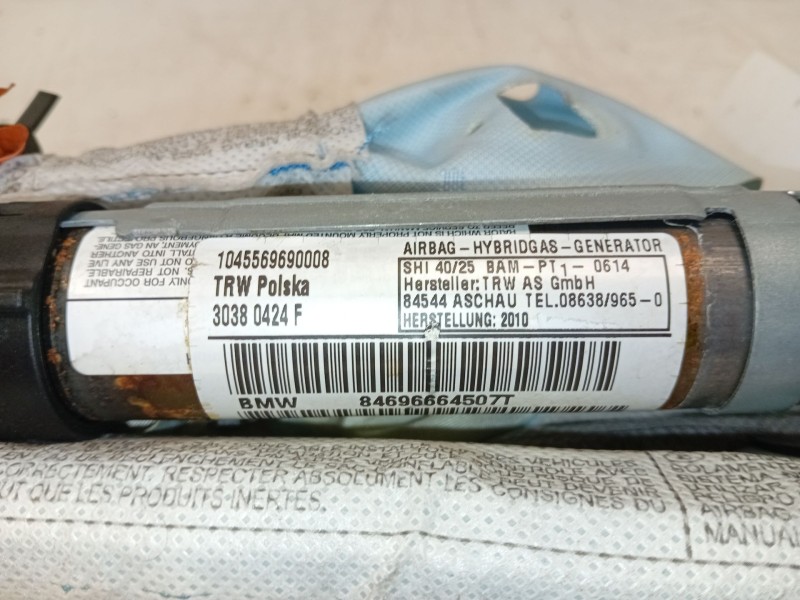 Recambio de airbag cortina delantero izquierdo para bmw 3 (e90) 318 d referencia OEM IAM 84696664507T  