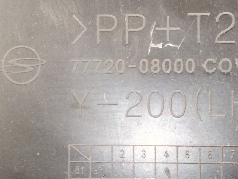 Recambio de guantera para ssangyong rexton w / rexton 2.0 xdi referencia OEM IAM 7772008000  