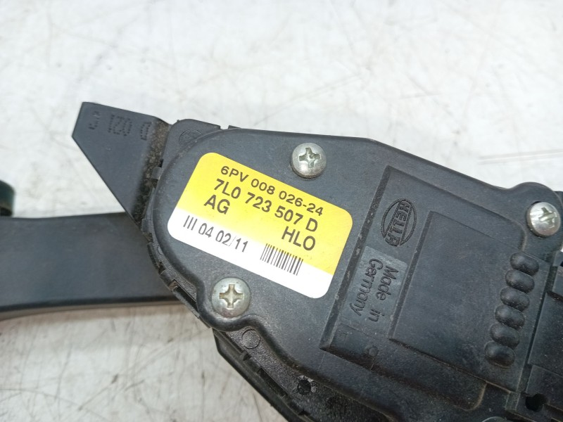 Recambio de pedal acelerador para volkswagen touareg (7la, 7l6, 7l7) 3.0 v6 tdi referencia OEM IAM 7L0723507D  