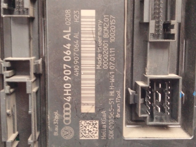 Recambio de modulo electronico para volkswagen touareg (7la, 7l6, 7l7) 3.0 v6 tdi referencia OEM IAM 4H0907064  