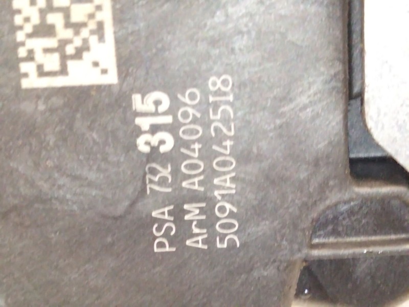 Recambio de cerradura puerta trasera derecha para citroën c3 lx referencia OEM IAM 732315  