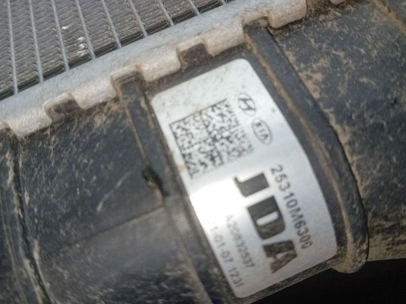 Recambio de radiador agua para kia ceed (cd) 1.6 crdi 136 referencia OEM IAM 25310M6300  