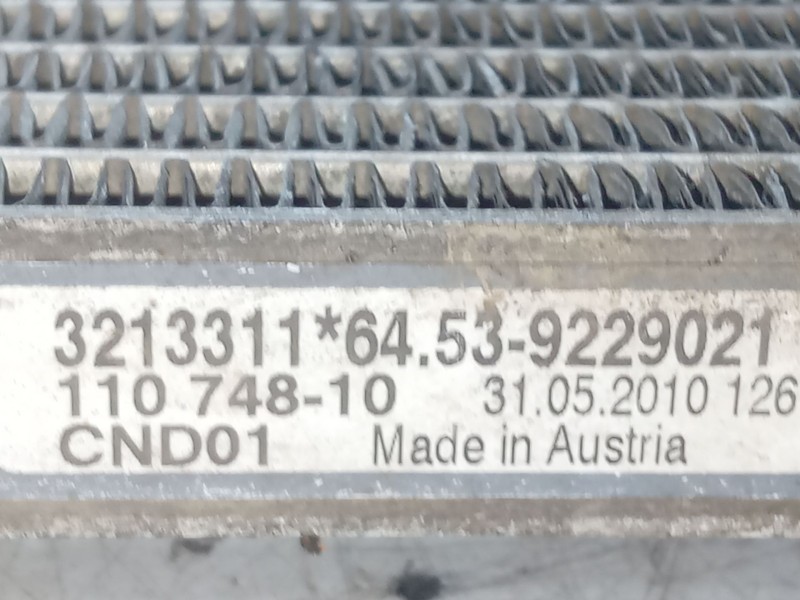 Recambio de radiador calefaccion / aire acondicionado para bmw 3 (e90) 318 d referencia OEM IAM 64539229021  