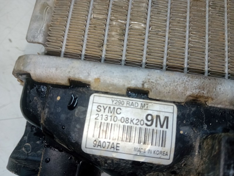 Recambio de radiador agua para ssangyong rexton w / rexton 2.0 xdi referencia OEM IAM 2131008K20  