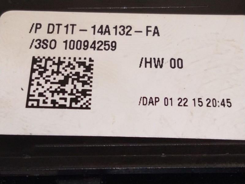 Recambio de mando elevalunas delantero izquierdo para ford focus iii 1.0 ecoboost referencia OEM IAM DT1T14A132  