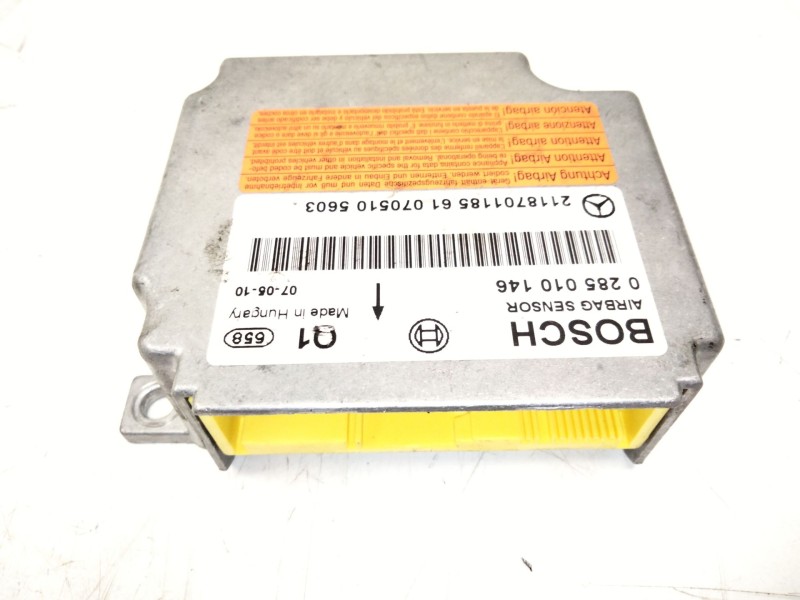 Recambio de centralita airbag para mercedes-benz cls (c218) cls 350 cdi / d (218.323) referencia OEM IAM 2118701185 0285010146 