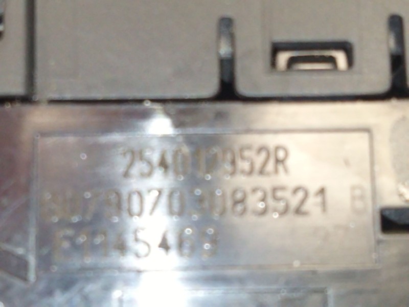 Recambio de mando elevalunas delantero izquierdo para renault grand scénic iv (r9_) 1.3 tce 140 referencia OEM IAM 254012952R  