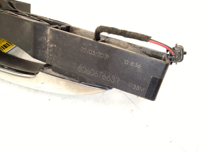 Recambio de maneta exterior trasera derecha para renault grand scénic iv (r9_) 1.3 tce 140 referencia OEM IAM 806067663R  