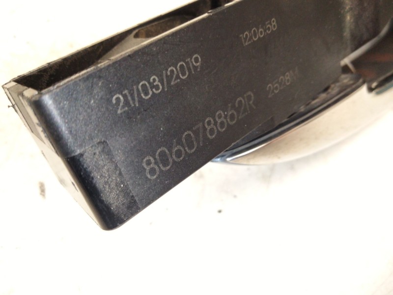 Recambio de maneta exterior trasera izquierda para renault grand scénic iv (r9_) 1.3 tce 140 referencia OEM IAM 806078862R  