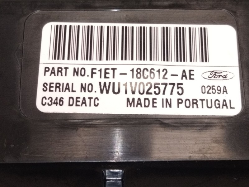 Recambio de mando calefaccion / aire acondicionado para ford focus iii 1.0 ecoboost referencia OEM IAM   