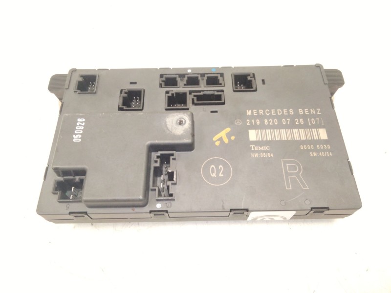 Recambio de modulo confort para mercedes-benz cls (c218) cls 350 cdi / d (218.323) referencia OEM IAM 2198200726  
