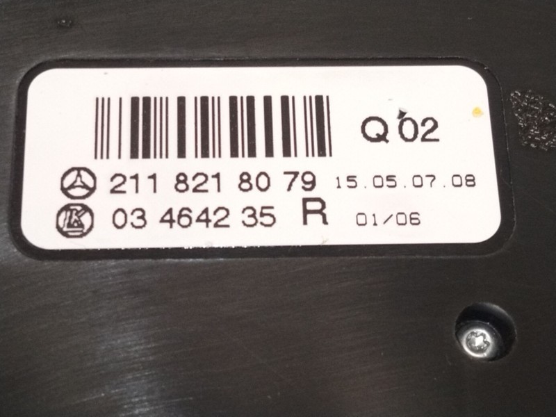 Recambio de mando multifuncion para mercedes-benz cls (c218) cls 350 cdi / d (218.323) referencia OEM IAM 2118218079  